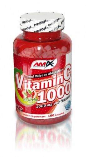 Amix Vitamin C 1000 mg + Rose Hips 100 kapslí