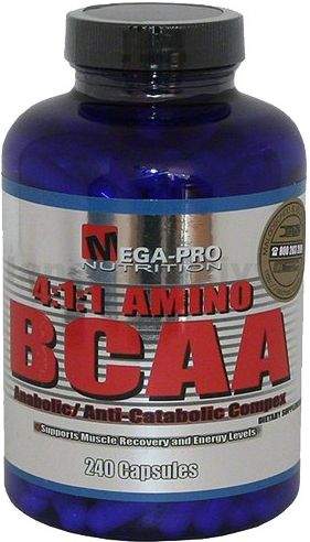Mega Pro Nutrition 4:1:1 Amino BCAA 240 kapslí