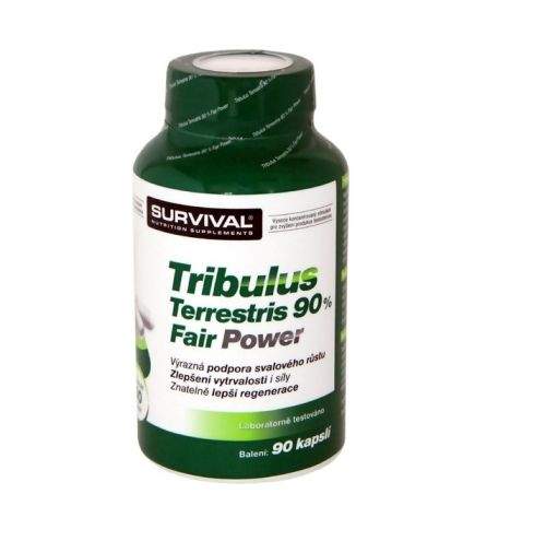 Survival Tribulus Terrestris 90% Fair Power 90 kapslí