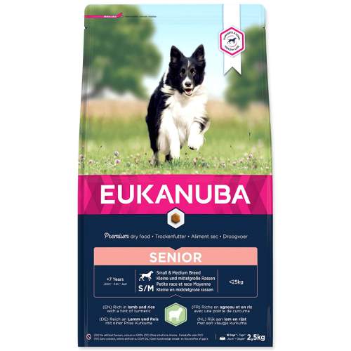 Eukanuba Mature & Senior Lamb 2,5 kg