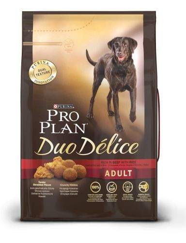 Purina Pro Plan Dog Adult Duo Délice Beef 10 kg