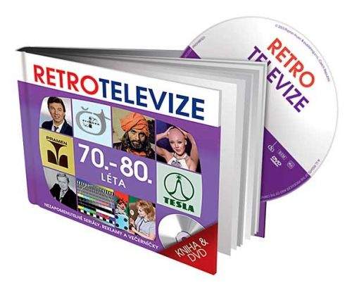 Retro televize - 70.-80. léta - DVD + kniha