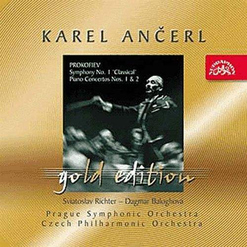 Česká filharmonie / Karel Ančerl - Ančerl Gold Edition 10 Prokofjev : Symfonie č. 1 D dur, Koncerty pro klavír a orchestr č. 1 a 2