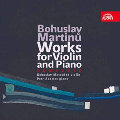 Martinů Bohuslav: Skladby pro housle a klavír - 4 CD - Martinů Bohuslav
