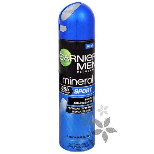 Garnier Deodorant ve spreji pro muže Sport (Mineral Men Deodorant) 150 ml