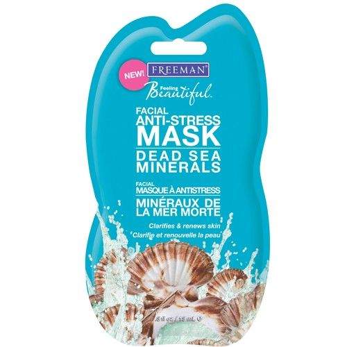 Freeman Antistresová pleťová maska s minerály z Mrtvého moře (Facial Anti-Stress Mask Dead Sea Minerals) 150 ml