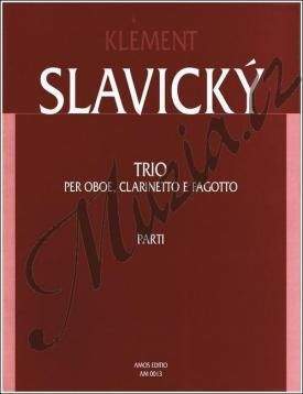 Amos editio Slavický Klement | Trio pro hoboj, klarinet a fagot | Hlasy-noty