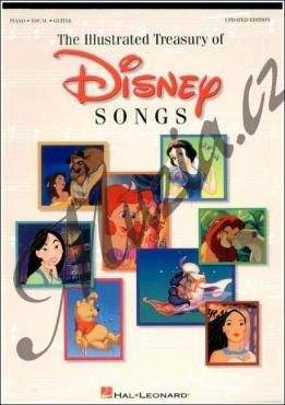 Hal Leonard Album | Illustrated Treasury Of Disney Songs (Update) | Zpěvník-noty