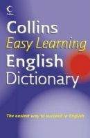 Harper Collins UK COLLINS EASY LEARNING ENGLISH DICTIONARY - COLLINS