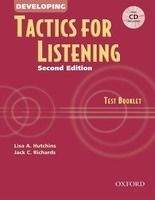 OUP ELT DEVELOPING TACTICS FOR LISTENING Second Edition TEST BOOKLET...
