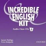 OUP ELT INCREDIBLE ENGLISH 5 CLASS AUDIO CDs /3/ - PHILLIPS, S., RED...