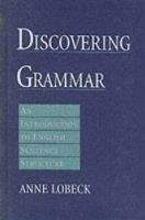 OUP ELT DISCOVERING GRAMMAR: AN INTRODUCTION TO ENGLISH SENTENCE STR...
