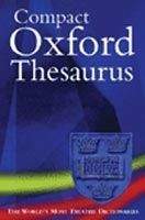 OUP References COMPACT OXFORD THESAURUS 2nd Edition - WAITE, M.