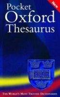 OUP References POCKET OXFORD THESAURUS - MARSHALL, D. (ed.), WAITE, M. (ed....