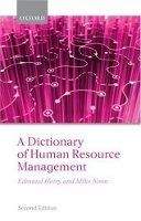 OUP References A DICTIONARY OF HUMAN RESOURCE MANAGEMENT Second Edition - H...