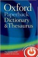 OUP References OXFORD PAPERBACK DICTIONARY AND THESAURUS Third Edition - OX...