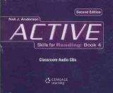 Heinle ELT ACTIVE SKILLS FOR READING Second Edition 4 AUDIO CDs - ANDER...