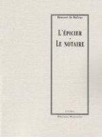 Flammarion L´EPICIER / LE NOTAIRE - BALZAC, H. de