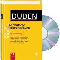 Bibliographisches Institut DUDEN 1 * DEUTSCHE RECHTSCHREIBUNG + CD-ROM 25.A - Dudenreda...