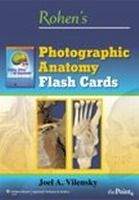 NBN International Ltd Rohen´s Photographic Anatomy Flash Cards - Vilensky, J. A., ...