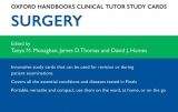 Oxford University Press Oxford Handbooks Study Cards - Surgery - Monaghan, T.M., Tho...
