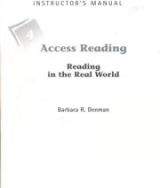 Heinle ELT ACCESS READING 4 INSTRUCTOR´S MANUAL - COLLINS, T., DENMAN, ...