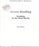 Heinle ELT ACCESS READING 1 INSTRUCTOR´S MANUAL - COLLINS, T.