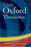 OUP References LITTLE OXFORD THESAURUS 3rd Edition