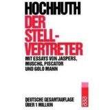 Rowohlt Verlag DER STELLVERTRETER - HOCHHUTH, R.