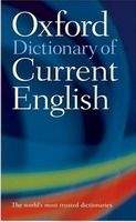 OUP References OXFORD DICTIONARY OF CURRENT ENGLISH 4th Edition