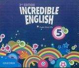 OUP ELT INCREDIBLE ENGLISH 2nd Edition 5 CLASS AUDIO CDs /3/ - PHILL...