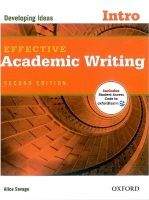 OUP ELT EFFECTIVE ACADEMIC WRITING Second Edition INTRO: DEVELOPING ...