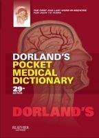 Elsevier Books Dorland's Pocket Medical Dictionary