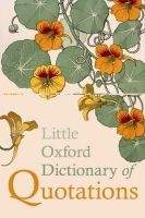 OUP References LITTLE OXFORD DICTIONARY OF QUOTATIONS Fifth Edition - RATCL...