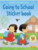Usborne Publishing First Experience Sticker Going to School