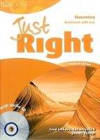 Heinle ELT part of Cengage Lea JUST RIGHT Second Edition ELEMENTARY WORKBOOK WITH ANSWER KE...