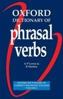 OUP ELT OXFORD DICTIONARY OF PHRASAL VERBS Second Edition - COWIE, A...