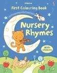 Usborne Publishing FIRST NURSERY RHYMES COLOURING BOOK WITH STICKERS - BROOKS, ...