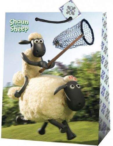 Ovečka Shaun, dárková taška , jumbo 6