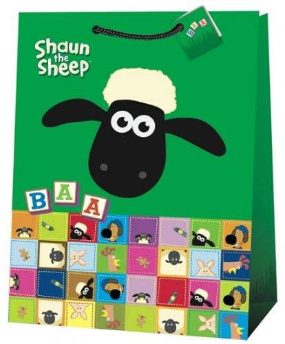Ovečka Shaun, dárková taška , jumbo 7