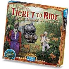 Days of Wonder: Ticket to Ride - Map Collection - The Heart of Africa