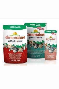 Almo Nature Cat Nat kočka kaps Green Lab. Raw kuře plus kachna 55 g