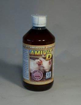 Aquamid Amivit D drůbež 500 ml
