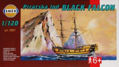 SMĚR Pirátská loď BLACK FALCON 1:120