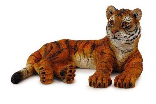 Mac Toys Tygr mládě ležící 8 cm