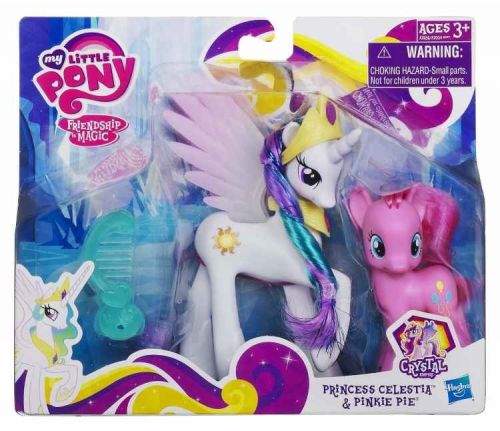 HASBRO MLP My Little Pony Princezna Celestia s kamarádkou Pinkie Pie