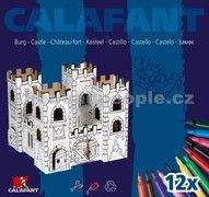 Calafant Kartonový model Dračí hrad