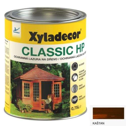 Xyladecor Classic HP kaštan 0,75 l