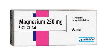 Generica Magnesium 250 mg 30 tablet