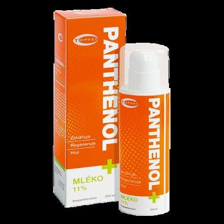 TOPVET Panthenol+ Mléko 11% 200 ml